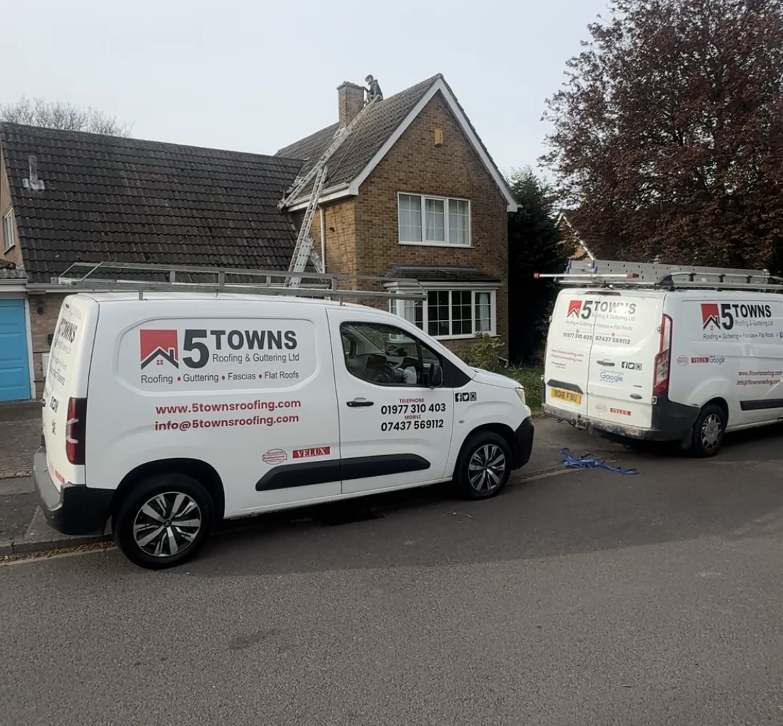 Recent roofing work