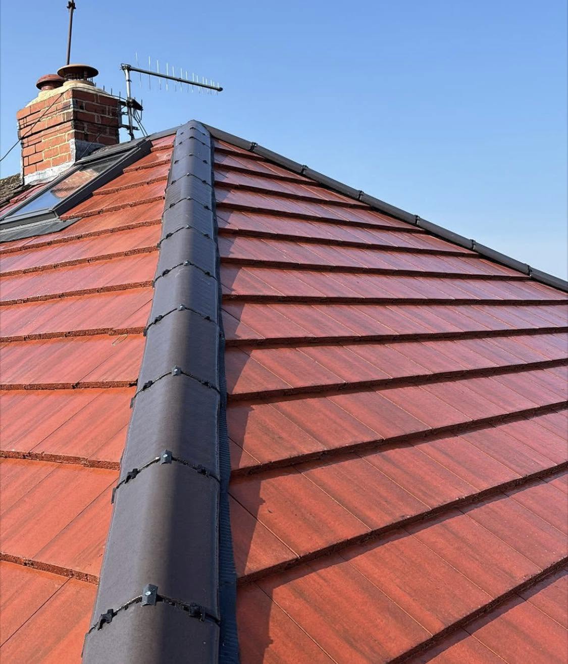Recent roofing work
