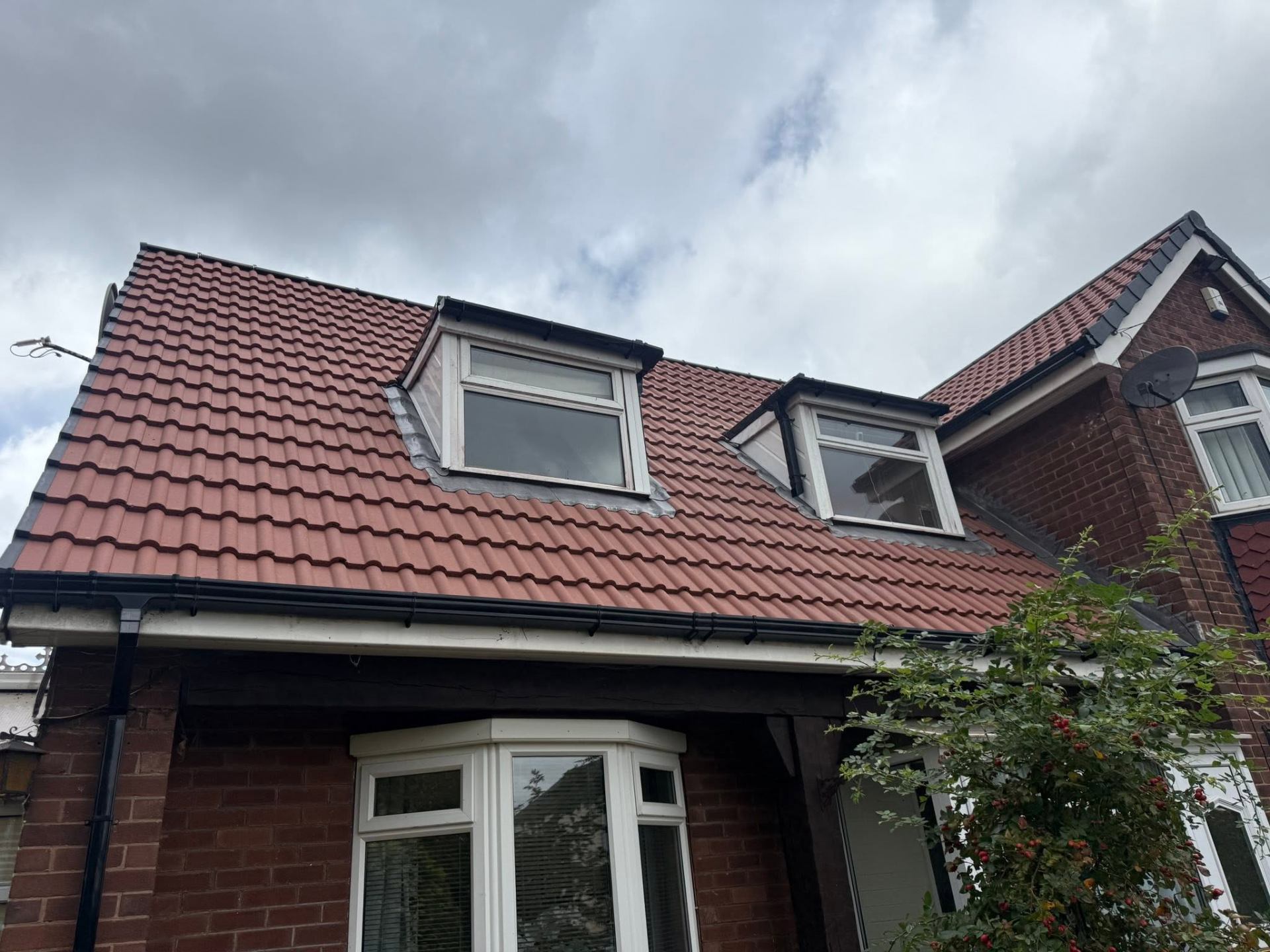 Recent roofing work