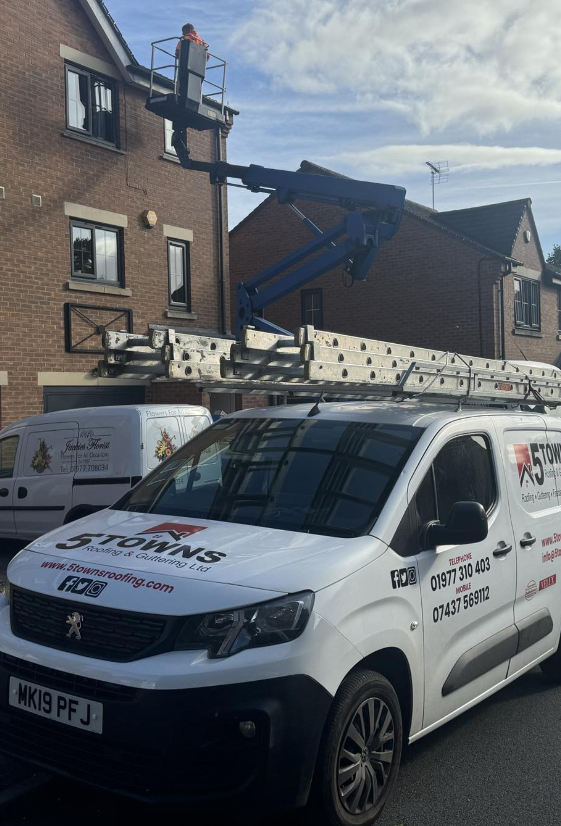 Recent roofing work